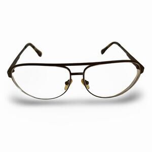 Lucky Brand Men's Riff Aviator Eyeglass Frames Classic Large Contemporary Metal